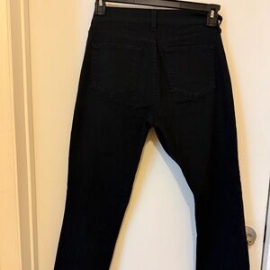 NYDJ Black straight leg jeans